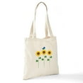 thumbnail image 6 of CafePress - Sunflower Garden Bird Tote Bag - Unisex Canvas Tote Bag, Beige, 1-Piece, 6 of 6