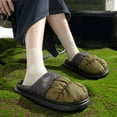 thumbnail image 6 of Gaexia Winter Slippers for Women,Winter Indoor Outdoor Lined Slippers With Thick Sole for Warmth and Comfort,Outdoor Slippers, 6 of 7