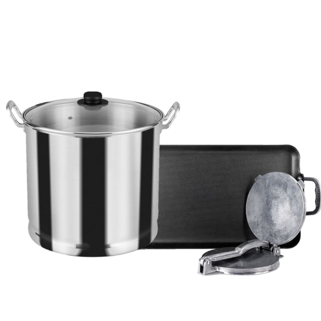 Set de Parrilla con Vaporera Vasconia Esencial