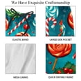 thumbnail image 4 of luoweisi Men's Beach Shorts Quick Dry Swim Trunks with Mesh Lining Christmas Candy M, 4 of 5