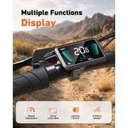 Folding Electric Bikes for Adults 1000W Peak 70 Miles Max Range 20mph Top Speed Step Thru E Bike Fat Tire Foldable E-Mountain Bike with Front Basket, 7 Speed, 36V 13.5AH Battery, UL2849 by SGS