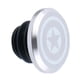 thumbnail image 3 of Tapones de manillar de aleación para diámetro interior de 15,8-19,5 mm, para bicicletas de carretera y de montaña. Plata B, 3 of 9