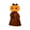 Orange, variant on Halloween Decorations Witch Pumpkin House Lamp, Glowing Resin Cottage Figurine with Cat, Star Roof and Chimney for Indoor Tabletop Fall Home Decor