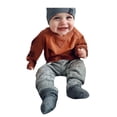 thumbnail image 2 of Toddler Baby Boy Girl Long Sleeve Solid Tops Camouflage Stripe Pants Outfits Set Boys Formal Event and Special Occasions Boys Toddler Casual Lapel Button Down, 2 of 9
