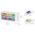 thumbnail image 4 of IRIS Small Drawer Organizer Storage, 10-Drawer Craft Cabinet, 2Pk, 4 of 7