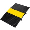 thumbnail image 2 of ADA 5 Channel Rubber Cable Protector Ramp, 22000 lbs Load Capacity Heavy Duty Ramp, ADA Cord Cover for Driveway, Event & Warehouse, 2 of 8