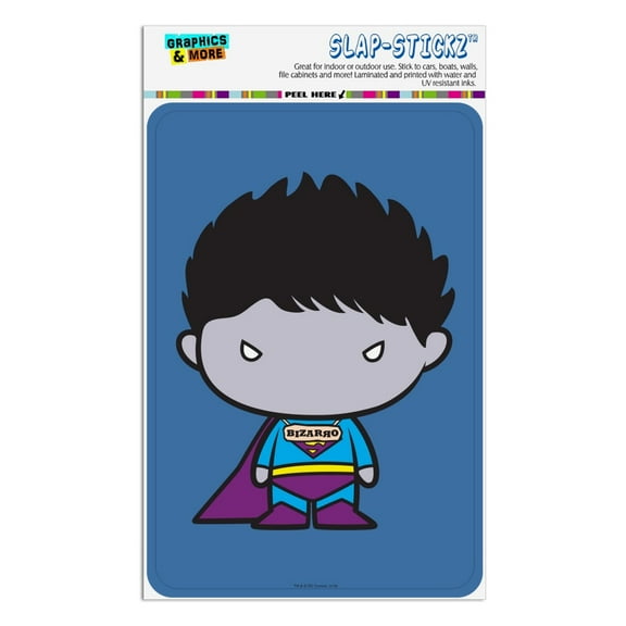Superman Bizarro Cute Chibi Character Home Business Office Sign