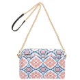 thumbnail image 2 of FORMRS Women Crossbody Purse with Chain Strap Vegan Leather Shoulder Handbag, Mosaic Flowers Pattern, 2 of 7