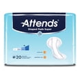thumbnail image 4 of Attends Serviettes en Forme Super Unisexe pour Incontinence, Serviette Profilée 13 X 27,2 Po SPSA, 20 Unités, 4 of 4