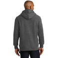 thumbnail image 2 of Sport-Tek F281 Mens Super Heavyweight Pullover Hooded Sweatshirt, Graphite Heather - 2XL, 2 of 6