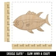 thumbnail image 2 of Bluefin Tuna Fish Fishing Wood Shape Unfinished Piece Cutout Craft DIY Projects - 6.25 Inch Size - 1/4 Inch Thick, 2 of 7