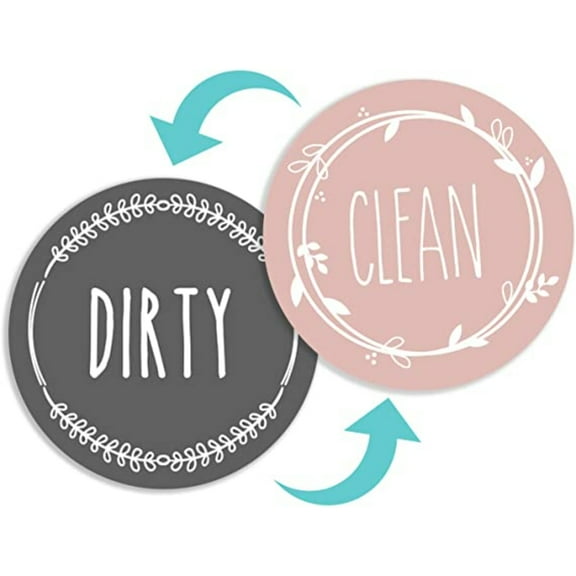 PEACNNG Keep Your Kitchen Tidy and Efficient: The Ultimate Dishwasher Magnet for Clean and Dirty Dishes