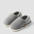 thumbnail image 6 of Slipper for Women Closed Back Fuzzy House Shoes Rubber Sole Slip On Soft-Lightweight Non Slip Indoor/Outdoor, 6 of 6