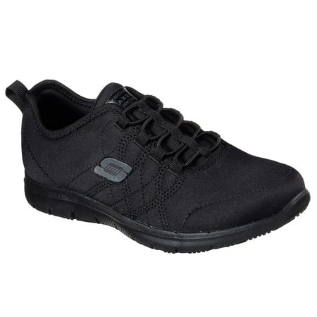 Skechers Work Women's Ghenter - Srelt Slip Resistant Slip On Work (Best Shoes For Warehouse Work)