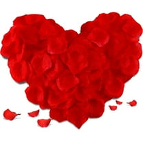 Bopika 5000 PCS Artificial Rose Petals for Wedding, Events, Valentine's Day and Parties, Silk Red
