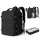 thumbnail image 1 of Mochila de gran capacidad para mujer y hombre, para viajes de corta distancia, multifunción, para negocios, para ordenador, mochila de viaje expandible, 1 of 4