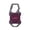 Monarch - Deep Purple Synth, variant on UAG AirTag Case 1st/2nd Gen with Built-in Bottle Opener - Hard Shell Lock Case AirTag Holder Durable Locking Carabiner for Keys, Luggage & Bags, Monarch Orange/Silver