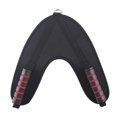 thumbnail image 2 of Arnés para abdominales, arnés de tracción, equipo de entrenamiento para hombres y mujeres, abdominales en forma de V Mango rojo negro, 2 of 9