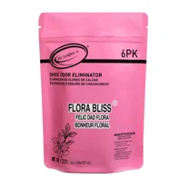 Air Jungles Shoe Odor Eliminator Balls, Flora Bliss Scent, Freshener for Sneakers, Basketball & Sport Shoes, Foot Odor Remover for Shoes, Locker, Drawer & Gym Bags