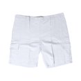 thumbnail image 4 of pstuiky Pantalones cortos para hombre, Pantalones cortos casuales de lino para hombre, con múltiples bolsillos, rectos, de color liso, cómodos y transpirables., 4 of 5