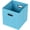 Blue, variant on Fabric Foldable Storage Cube Bins with Dual Handles, Organizer Baskets for Home Storage 1 Pack