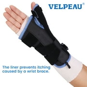 Hand Socks for Splint (Pack of 10) Wrist and Thumb Spica Wrap Liner,Arm Cast Cover Cotton Stockinette Sleeve for Under Brace for Women Men(M)