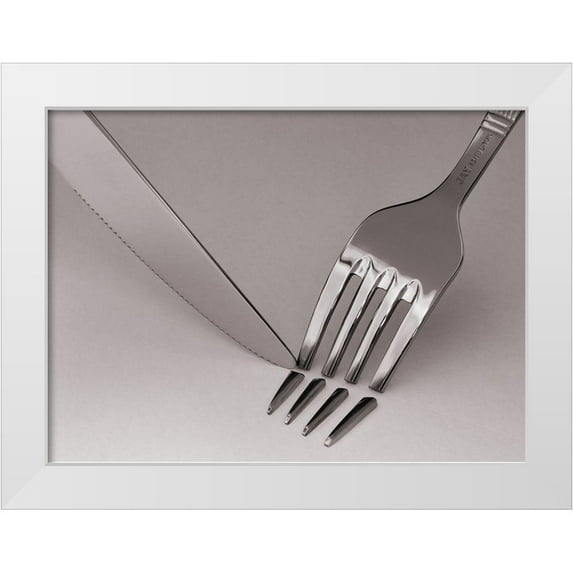 Caballero, David 14x11 White Modern Wood Framed Museum Art Print Titled - Anxiety