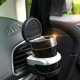 thumbnail image 2 of Sidaley Portavasos para rejilla de ventilación de coche, bebida, café, botella de agua, inserción de Cenicero, salida, soporte de montaje en Cámaras de salpicadero de coche Plata, 2 of 6