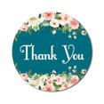thumbnail image 1 of Darling Souvenir Round 45 Pcs Dandelion Wishes Thank You Stickers Personalized Bride Groom Names And Date Envelope Seals-Purple, 1 of 1