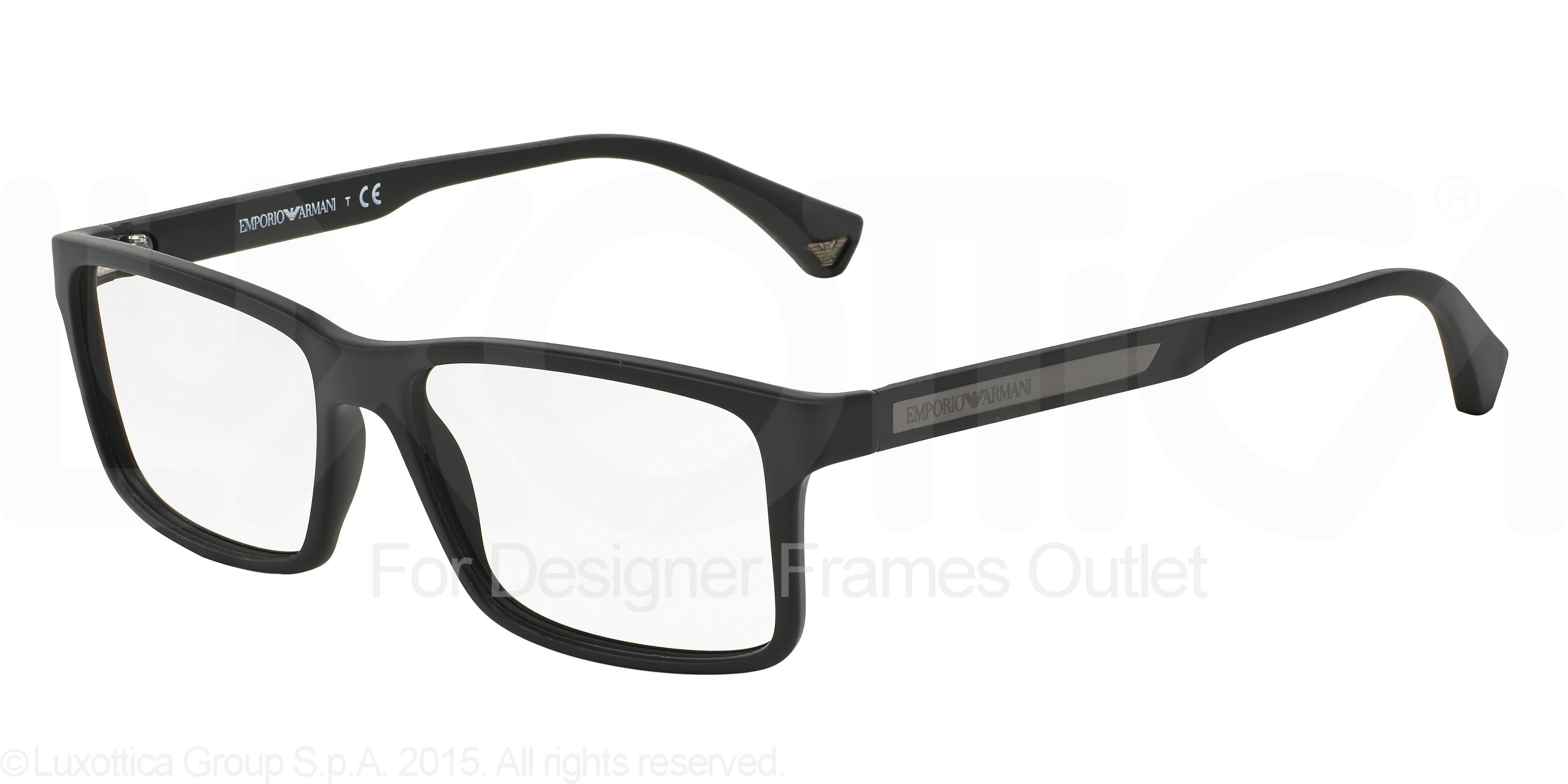 emporio armani eyeglass frames