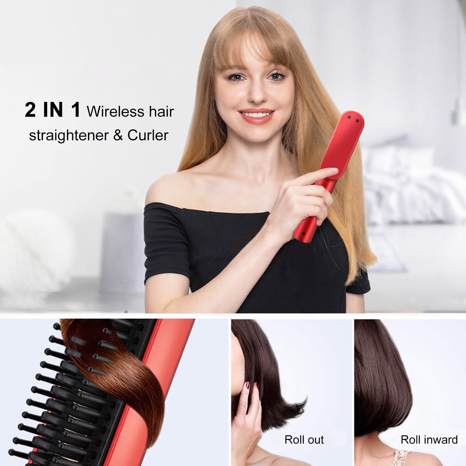 Hair straightner curler sale