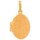 thumbnail image 2 of Dije Relicario Oval 2 Vistas Facetado Oro Sólido 10k, 2 of 3
