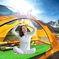 thumbnail image 4 of Goplus 3 Inch Inflatable Camping Sleeping Pad Waterproof & Comfortable Sleeping Mat Green, 4 of 10