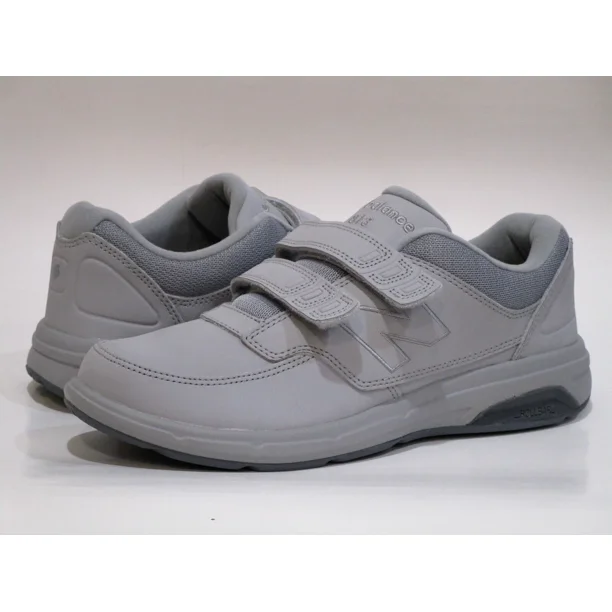 New Balance Men's 813 V1 Hook and Loop Walking Shoes Gray, 7 D(medium) US