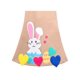 thumbnail image 5 of Vestido para Niña Marrón Easter Bunny Bordado de Huevo y Corazón Manga Larga Algodón 4 Años, 5 of 7
