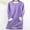 Purple, variant on CLOISE Womens Sweatshirt Solid Oversized Sweatshirts Crew Neck Long Sleeve Hoodies Shirts Green Plush Basic Blouses Fall Cute Preppy Clothes XL