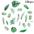 thumbnail image 2 of 126PCS Leaf Sticker Decorative DIY Plant Sticker Leaf Wall Sticker Wall Decal, 2 of 10