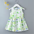 thumbnail image 5 of Esaierr 1-8T Girls Sleeveless Princess Dresses for Kids Baby Summer Vest Dress Beach Holiday Floral Sundress, 5 of 8