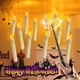 thumbnail image 2 of Velas Flotantes sin llama de Halloween con varita mágica, candelabros colgantes Led remotos, decoración de fiesta de boda, Navidad y Halloween, 2 of 4