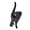 Black, variant on Funny Cats Lover Gift Abstract Resins Cats Statue Indoor Decoration Tabletop Ornament for Home Accessories Gift