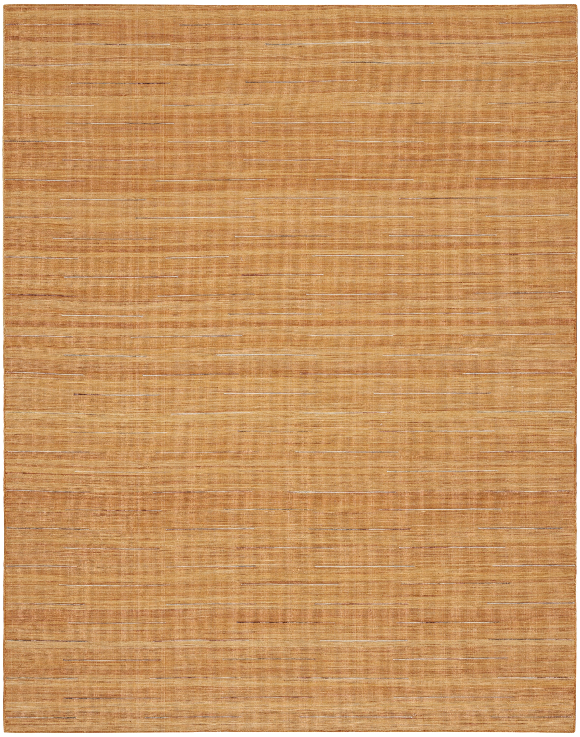Nourison Interweave Abstract Orange 10' x 14' Area Rug, (10x14)