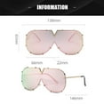 thumbnail image 2 of Gafas de sol V8, gafas de moda, gafas de sol personalizadas de una sola pieza, hechas de metal, 2 of 5