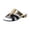 Black, variant on Non-Slip Casual Walking Shoes, Dressy Summer Flats, Women's Snakeskin Mule Sandal Sparkle Dressy Flats Open Toe Slide Sandals Summer Chic Cut Out Slip On Shoes, White 6