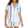 Splendid Womens Skyline Stripe Woven Pajama Set Style-R87D023