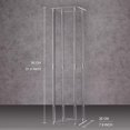 thumbnail image 5 of YALLOVE Tall Clear Centerpiece Vase for Table, 31.5" Tall Flower Centerpiece Stand Wedding Party Table Decorations Set of 2, 5 of 7