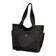 thumbnail image 4 of Bolso de hombro para mujer, bolso escolar de lona a la moda para viajes, fiestas, verano y trabajo. Negro, 4 of 9