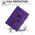 thumbnail image 5 of For Xiaomi Pad 6/Pad 6 Pro Case Card Holder Stand Coconut Tree Imprinted Leather Tablet Cover, 5 of 5