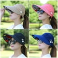 thumbnail image 5 of Hiking Fishing Safari Sunscreen Hats 100% Cotton UV Sun Protection For Men Women Outdoor Activities Adjustable Hat, 5 of 11