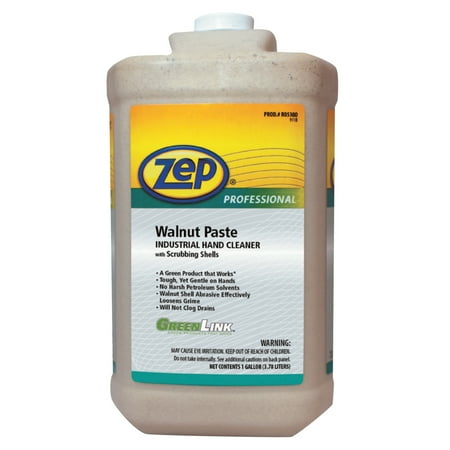 Zep Professional Walnut Paste Hand Cleaners, Vanilla, Bottle, 1 gal