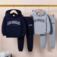 thumbnail image 2 of mgoYE Baby Boy Clothes Toddler Infant Boys Fall Winter Outfit Long Sleeve Sweatshirt Pants Set, 2 of 8